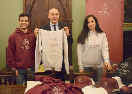 linea di merchandising dell'Università di Siena