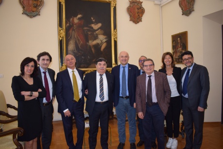 Cerimonia per l'anniversario dei 40 anni dalla laurea