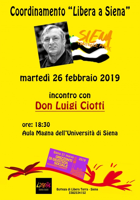 Incontro con Don Luigi Ciotti