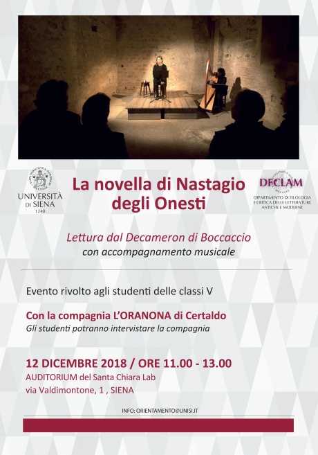 La novella di Nastagio degli Onesti La novella di Nastagio degli Onesti