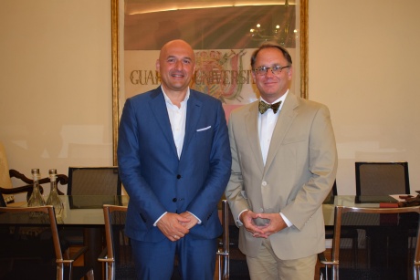 Il rettore incontra il presidente dello Iona College 