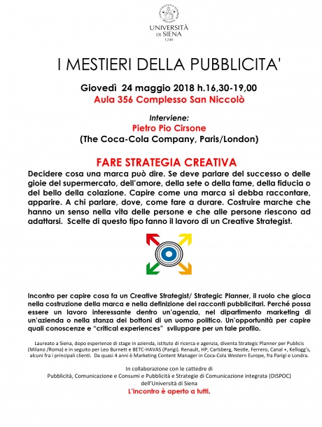 I mestieri della pubblicità