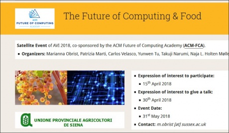"The Future of Computing & Food"