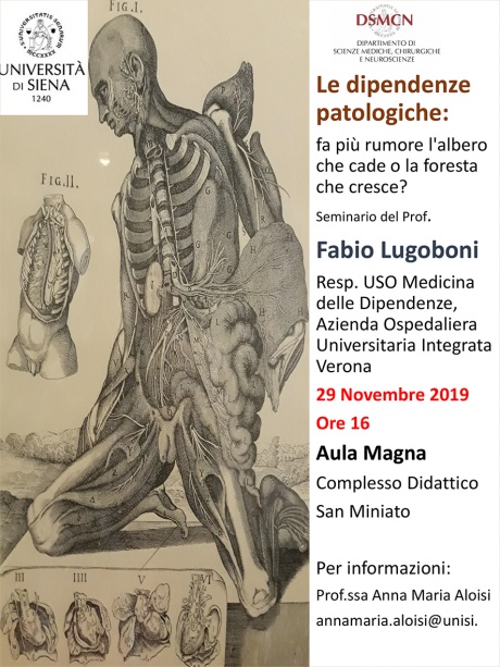 Fa più rumore l'albero che cade o la foresta che cresce? Seminario del prof. Fabio Lugoboni