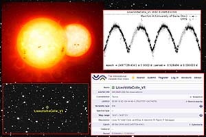 La stella di Natale del liceo "Alessandro Volta"