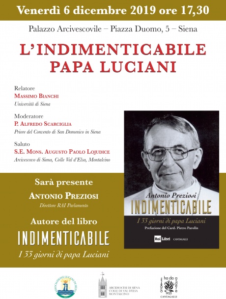 Presentazione del libro "Indimenticabile. I 33 giorni di papa Luciani"