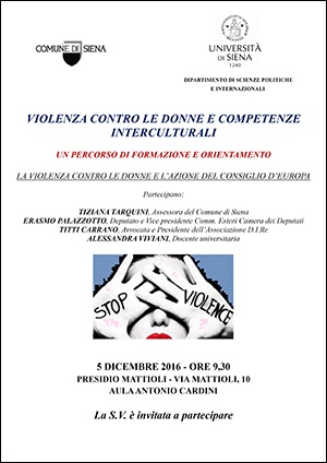 La violenza contro le donne e l'azione del Consiglio d'Europa