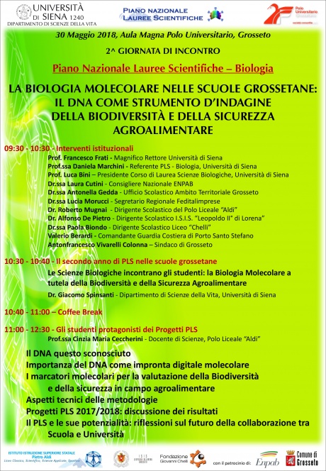 La biologia molecolare nelle scuole grossetane