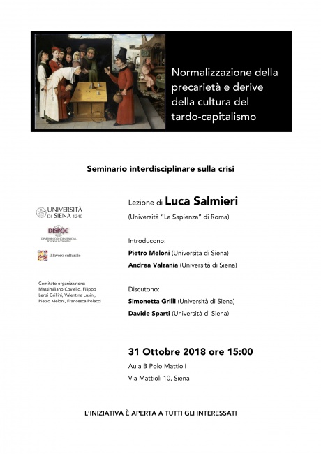 Seminario interdisciplinare sulla crisi