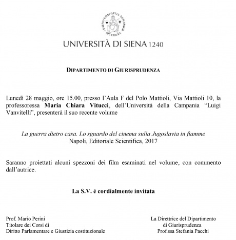 Presentazione del volume "La guerra dietro casa"