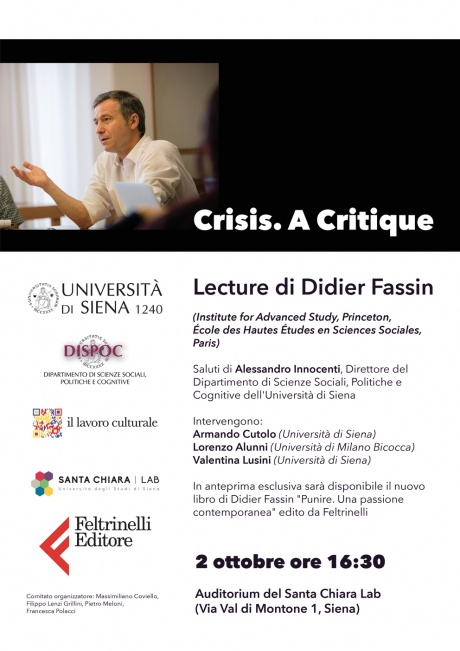 Lecture di Didier Fassin