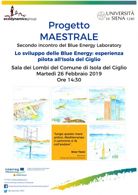 Lo sviluppo delle Blue Energy: esperienza pilota all'Isola del Giglio
