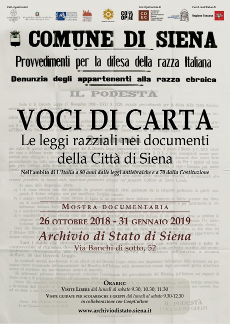 mostra documentale "Voci di carta"