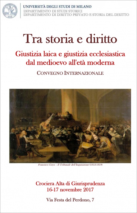 Milano: convegno "Tra storia e diritto"