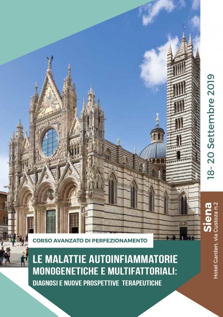 Corso avanzato di perfezionamento sulle malattie autoinfiammatorie Corso avanzato di perfezionamento sulle malattie autoinfiammatorie