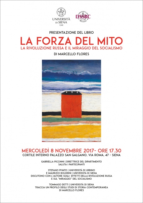 Presentazione del libro di Marcello Flores "La forza del mito"