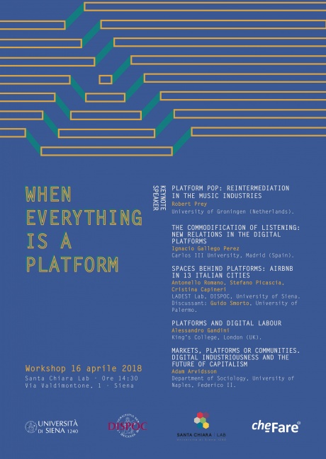 Workshop "When everything is a platform"