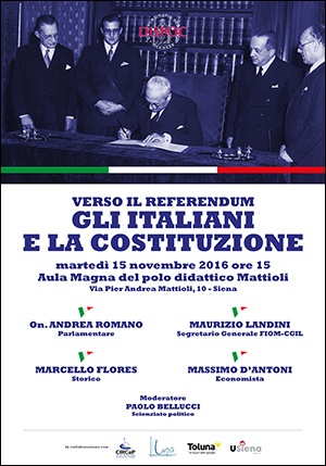 Verso il referendum. Gli italiani e la Costituzione Verso il referendum. Gli italiani e la Costituzione