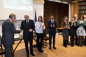 attarella in visita alla Scuola archeologica italiana di Atene