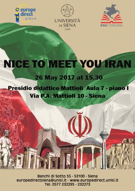 "Nice to Meet You, Iran"
