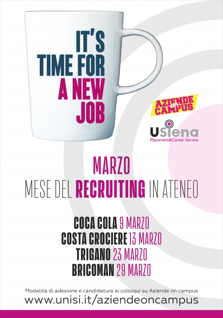 Marzo mese del recruiting