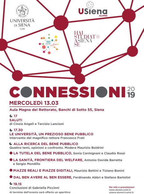 "Connessioni 2019" Alumni "Connessioni 2019" Alumni