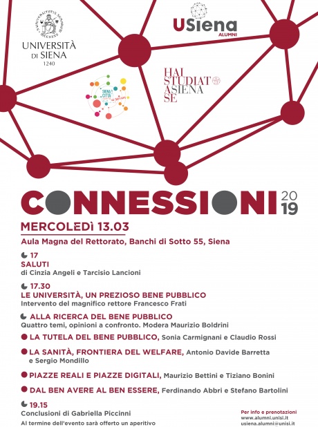 "Connessioni 2019" Alumni