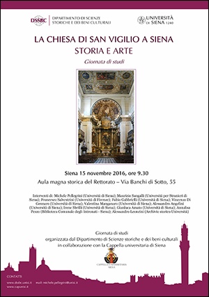 "La chiesa di San Vigilio a Siena. Storia e arte"