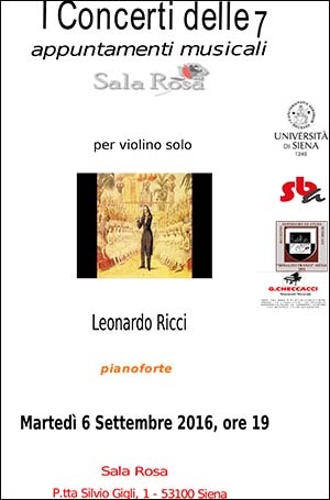 concerto in Sala Rosa