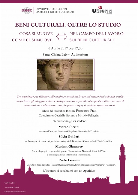 Beni culturali: oltre lo studio