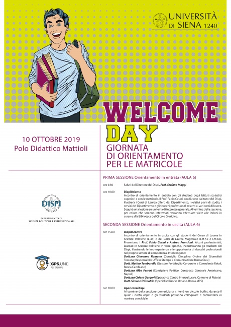 Welcome Day Dispi Welcome Day Dispi