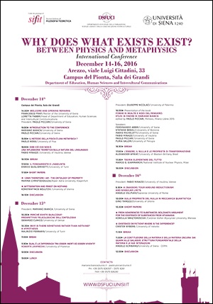 Why does what exists exist?