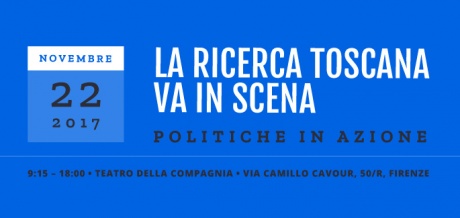 conferenza "La ricerca toscana va in scena: politiche in azione”