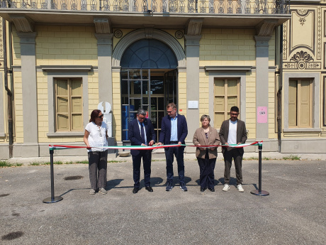 Arezzo: presentato il restauro della facciata della Palazzina dell'Orologio Arezzo: presentato il restauro della facciata della Palazzina dell'Orologio