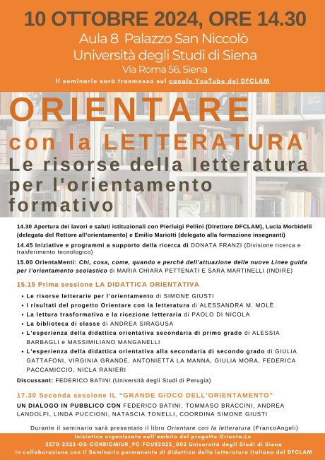 locandina del seminario