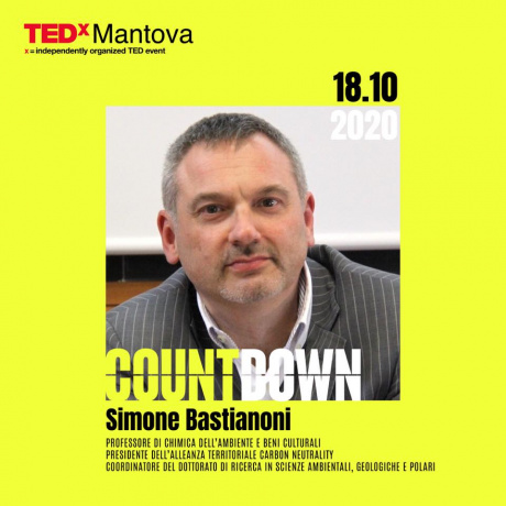 Il prof. Simone Bastianoni tra gli speaker di TEDxMantova COUNTDOWN