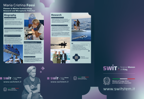 La prof.ssa Fossi a San Marino per la mostra "STEM - SWIT Women of Italy"