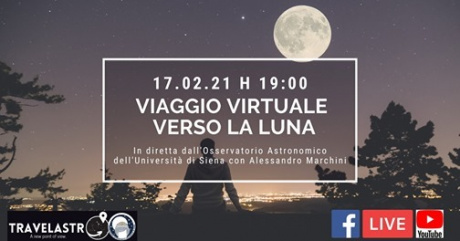 Viaggio virtuale verso la Luna
