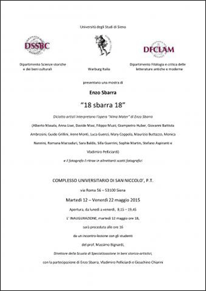 mostra Enzo Sbarra