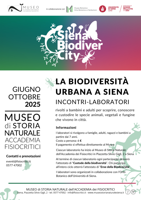 La biodiversità urbana a Siena