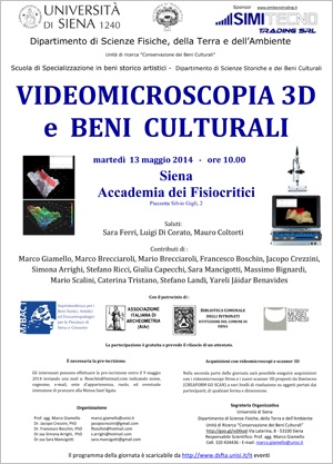 Giornata studio videomicrospia 3D