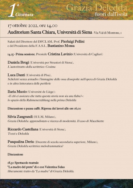 programma 17 ottobre