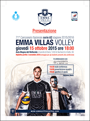 presentazione emma villas volley