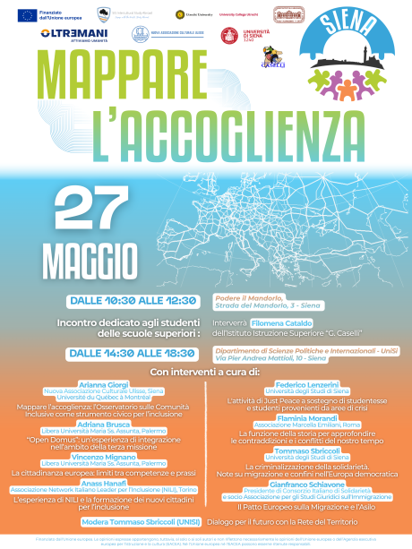 Mappare l'accoglienza