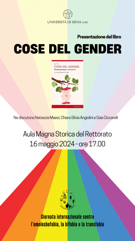 presentazione del libro "COSE DEL GENDER"