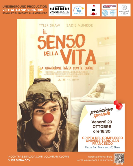 Proiezione del film "Il senso della vita" Proiezione del film "Il senso della vita"
