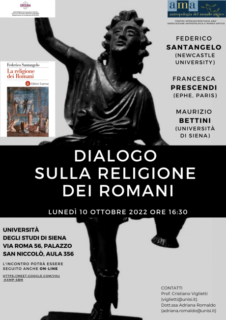 “Dialogo sulla religione dei Romani” “Dialogo sulla religione dei Romani”
