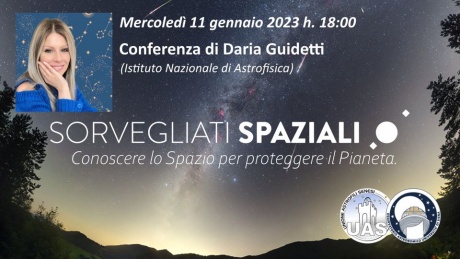 Conferenza “Sorvegliati spaziali. Conoscere lo Spazio per proteggere il Pianeta”