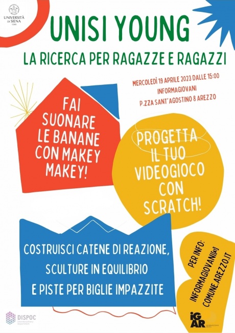 UNISI young. La ricerca per ragazze e ragazzi UNISI young. La ricerca per ragazze e ragazzi