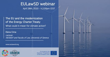 Webinar del Modulo Jean Monnet EULawSD con Elena Cima